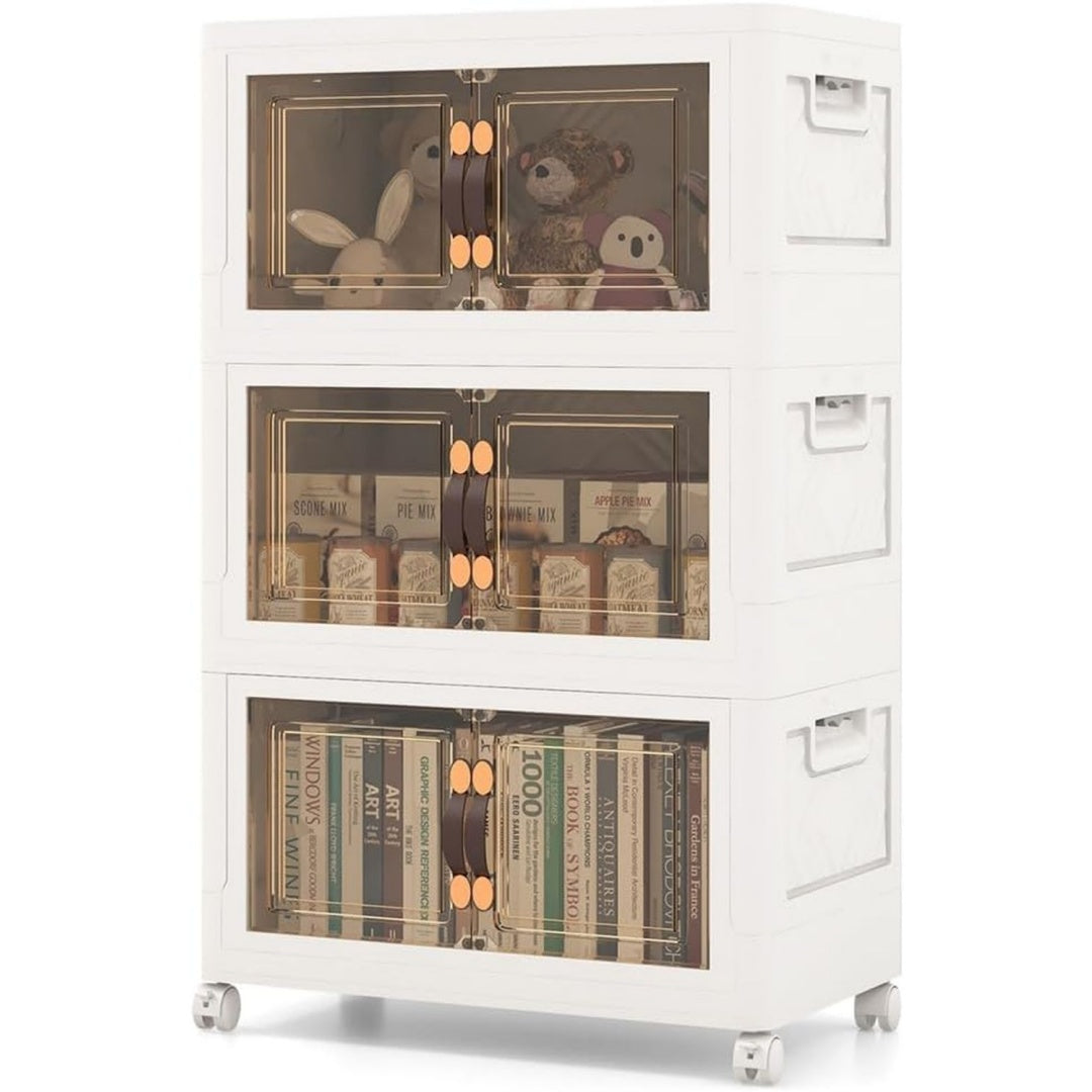 Meuble de rangement mobilier gris clair structure metallique contemporain
