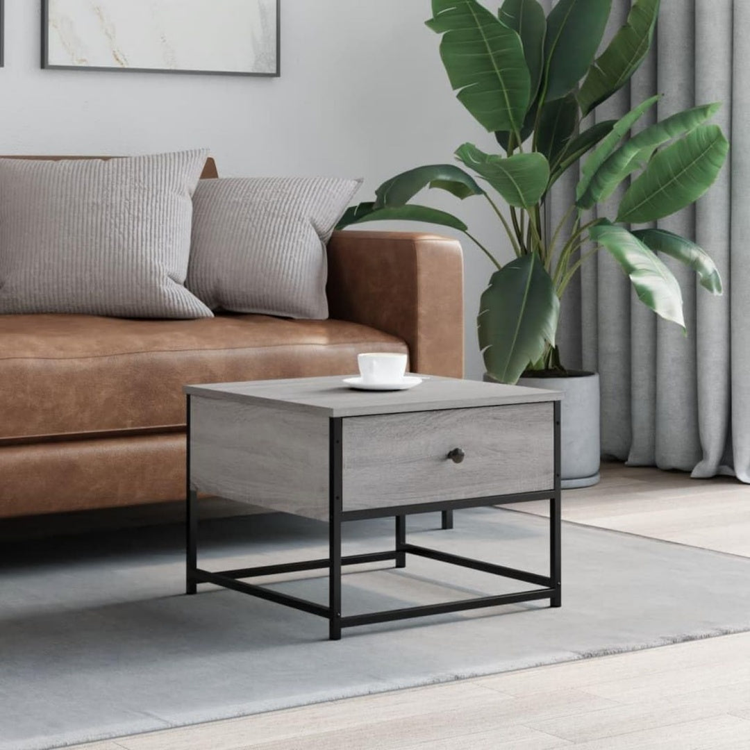 Table basse gris 51 x 51 x 40 cm