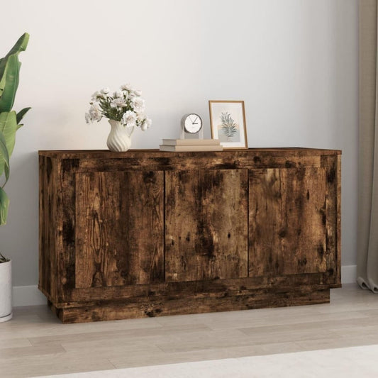 Marron buffet 102 x 35 x 55 cm, touche classique bois