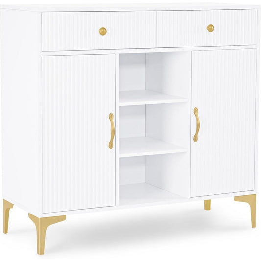 Gris clair colonne de rangement allure contemporaine 40 x 100 x 95 cm
