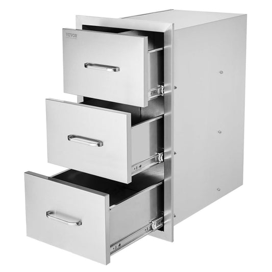 Commode moderne gris clair 40 x 52.5 x 72.5 cm