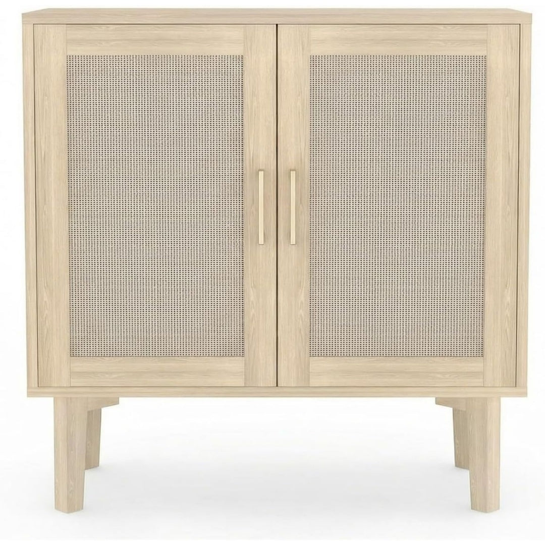 Buffet en bois massif gris
