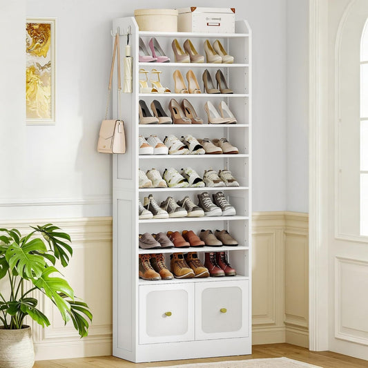 Rangement a chaussures gris clair 60 cm, de rangement pratique