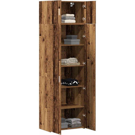 Spacieuse armoire avec une fixation murale invisible
