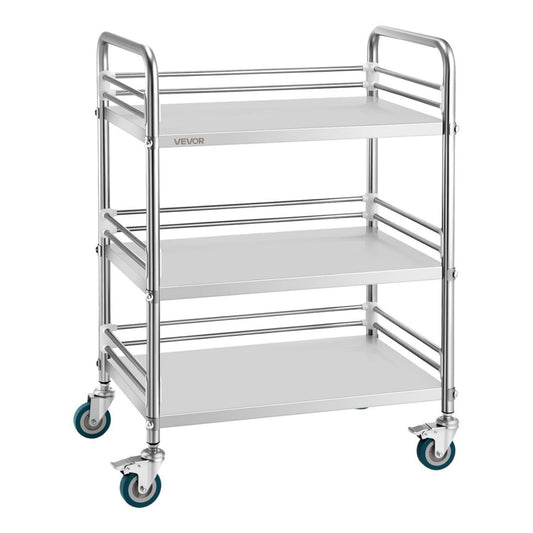 En acier chariot multi-usages gris clair pivotant