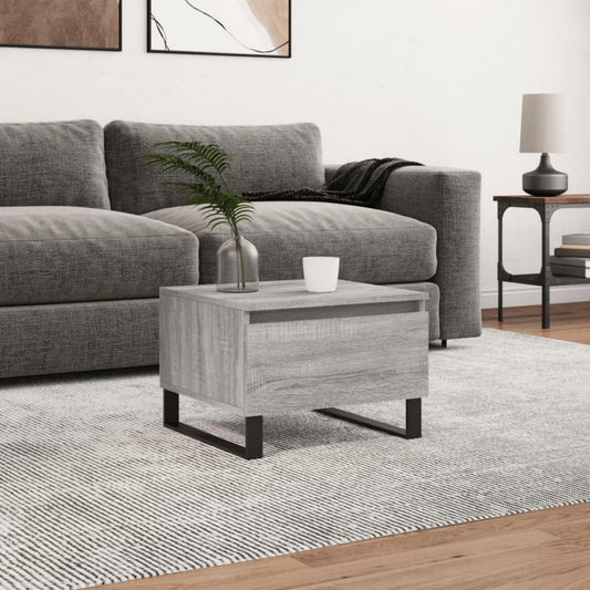 Table basse gris 50 x 46 x 35 cm